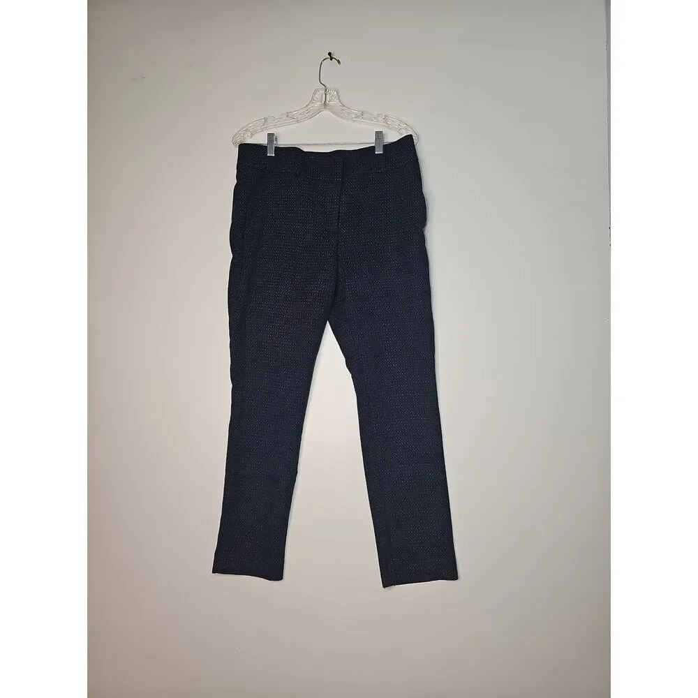 Ann Taylor LOFT Blue Marissa Skinny Trousers Size 8 - Picture 2 of 11